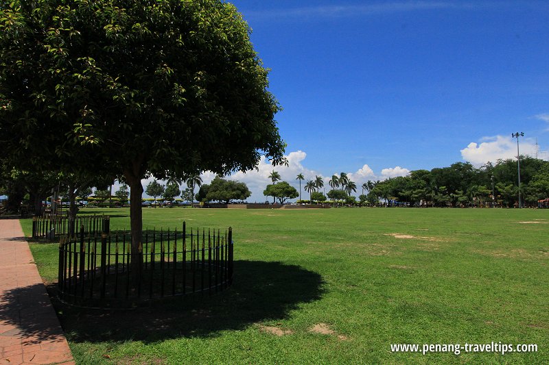 Padang Kota Lama on a clear day