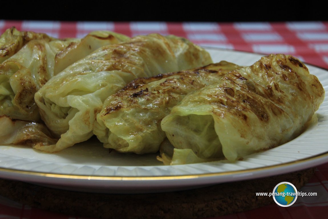 Pan Fried Cabbage Rolls