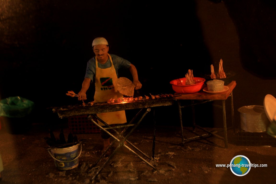 Wonderfood Museum's pasar malam miniatures