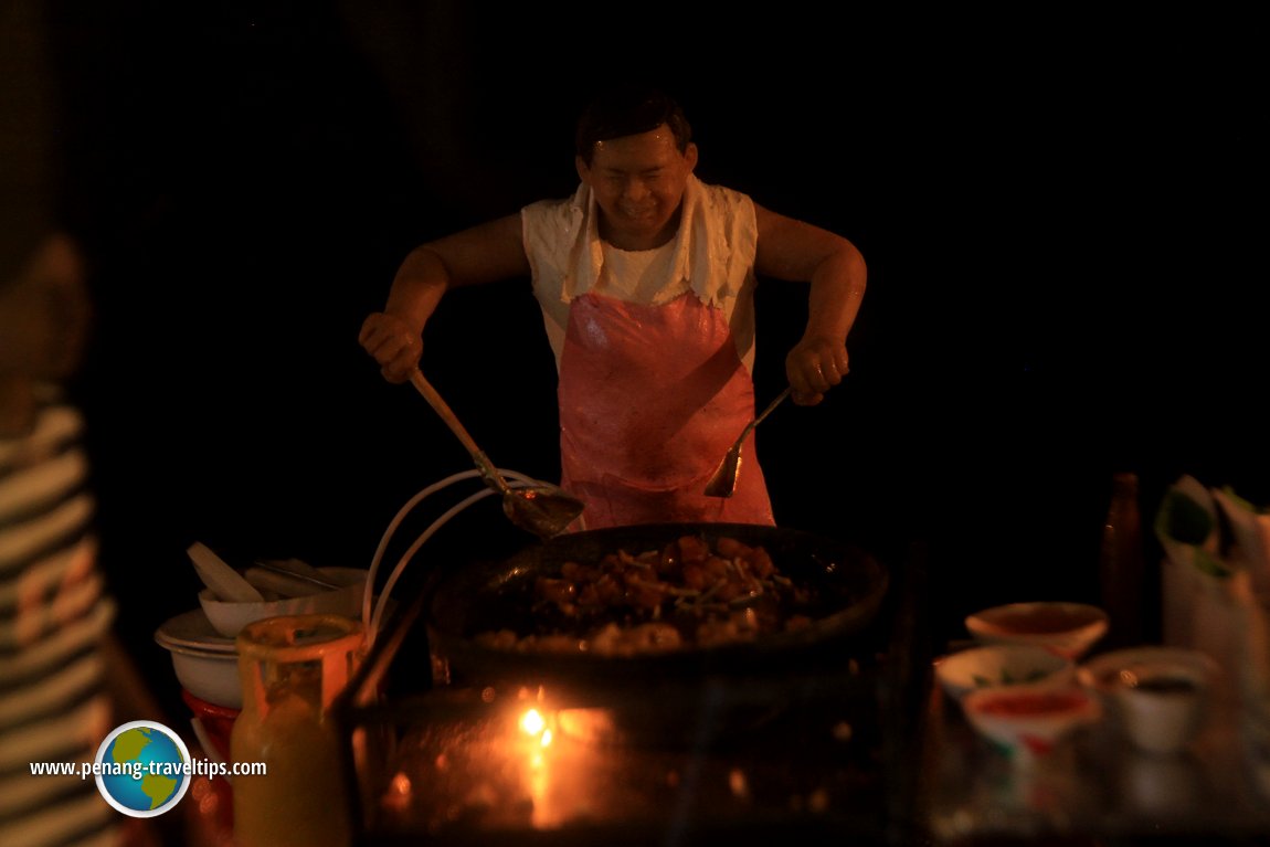 Wonderfood Museum's pasar malam miniatures