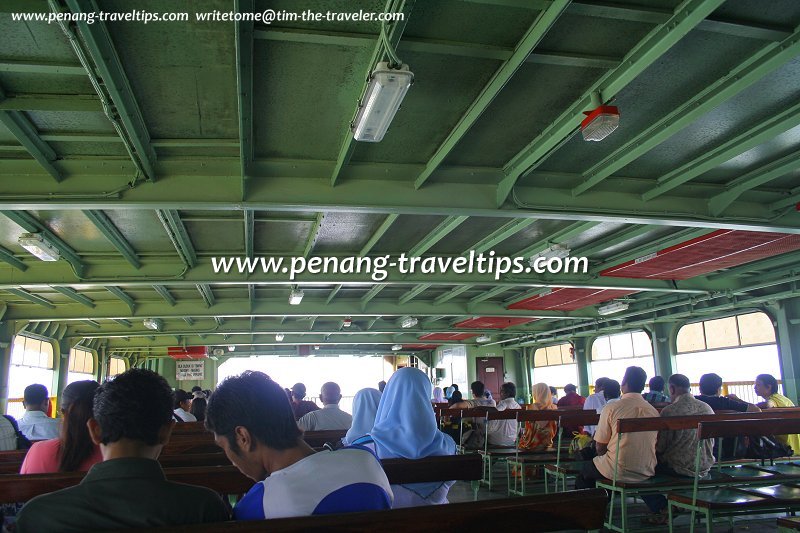 Passenger deck, Penang Ferry