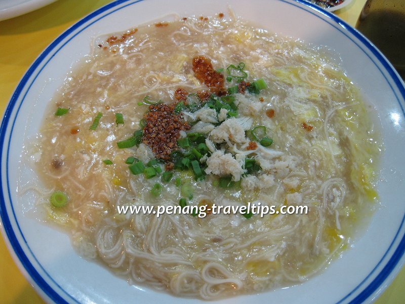 Penang Bowl mee suah tau