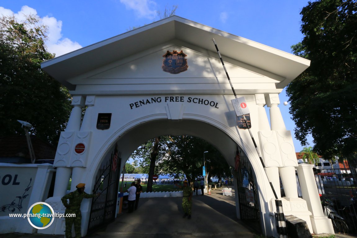 Penang Free School gate