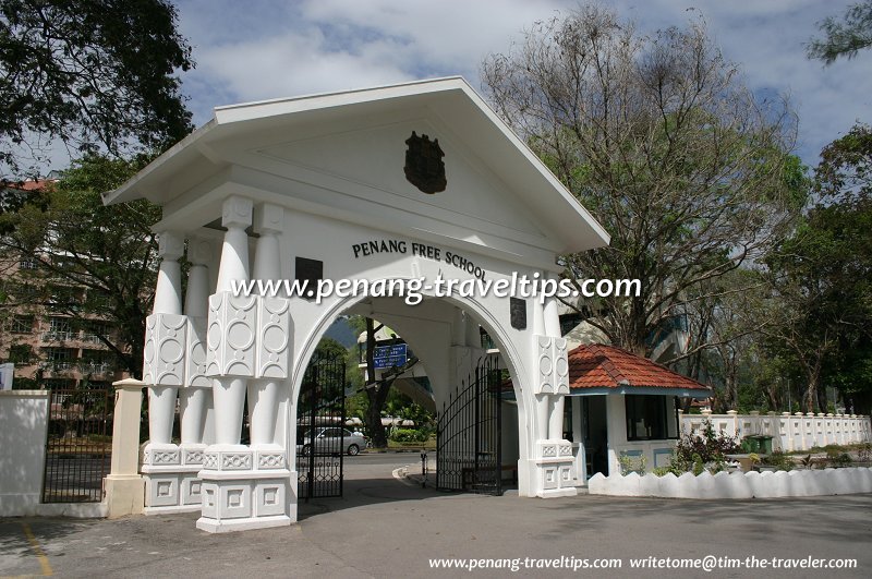 Penang Free School gate