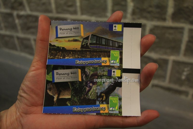 Penang Hill Railway Tickets