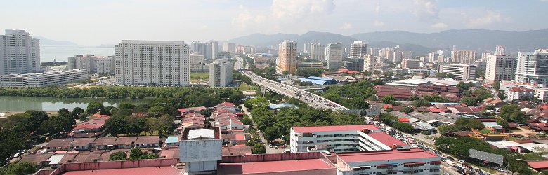 Penang Island panorama