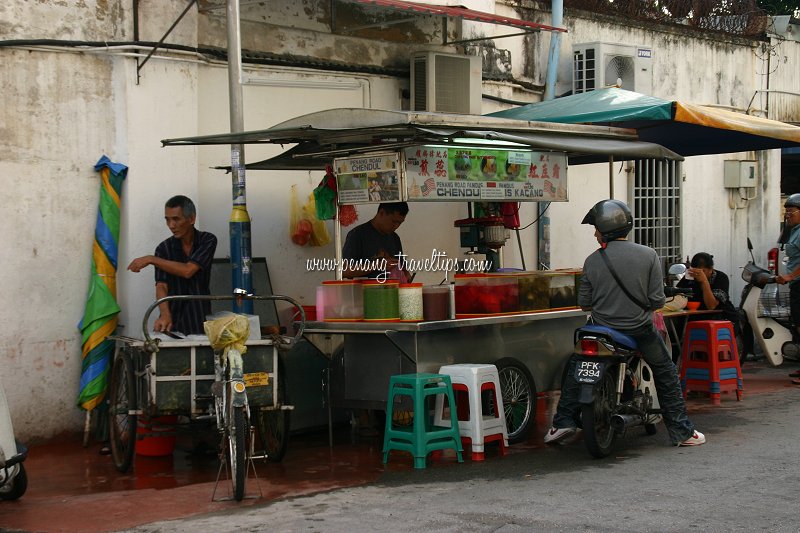Penang Road Famous Chendul stall
