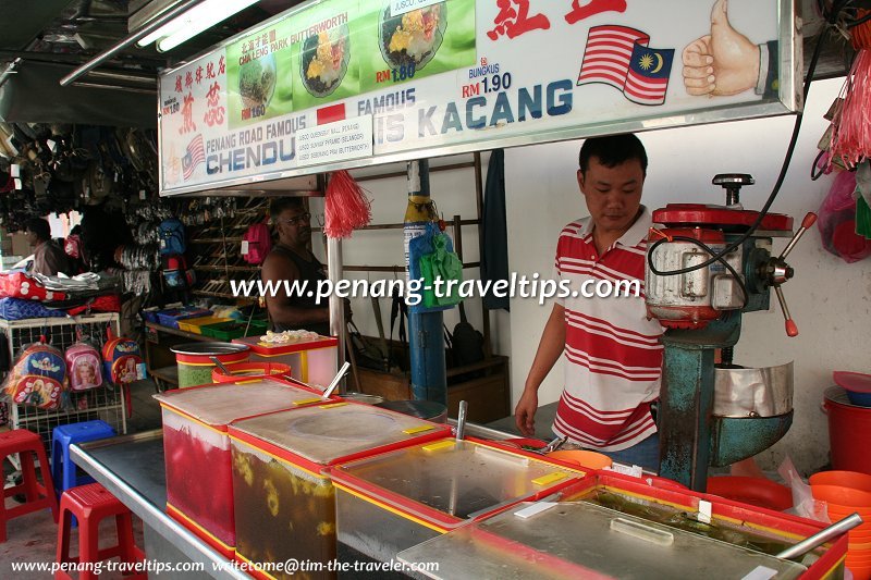 Penang Road Famous Chendul and Ais Kacang stall