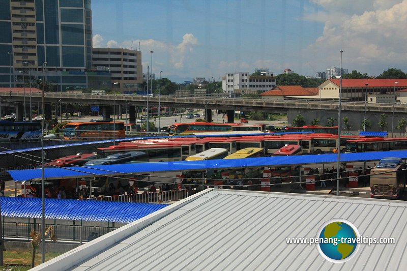 Temporary terminal for Penang Sentral