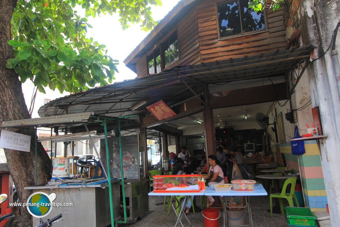 Coffee shop along Penang Street