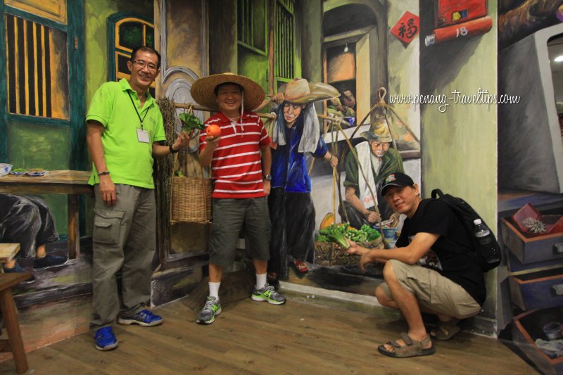 Mural at Penang Time Tunnel