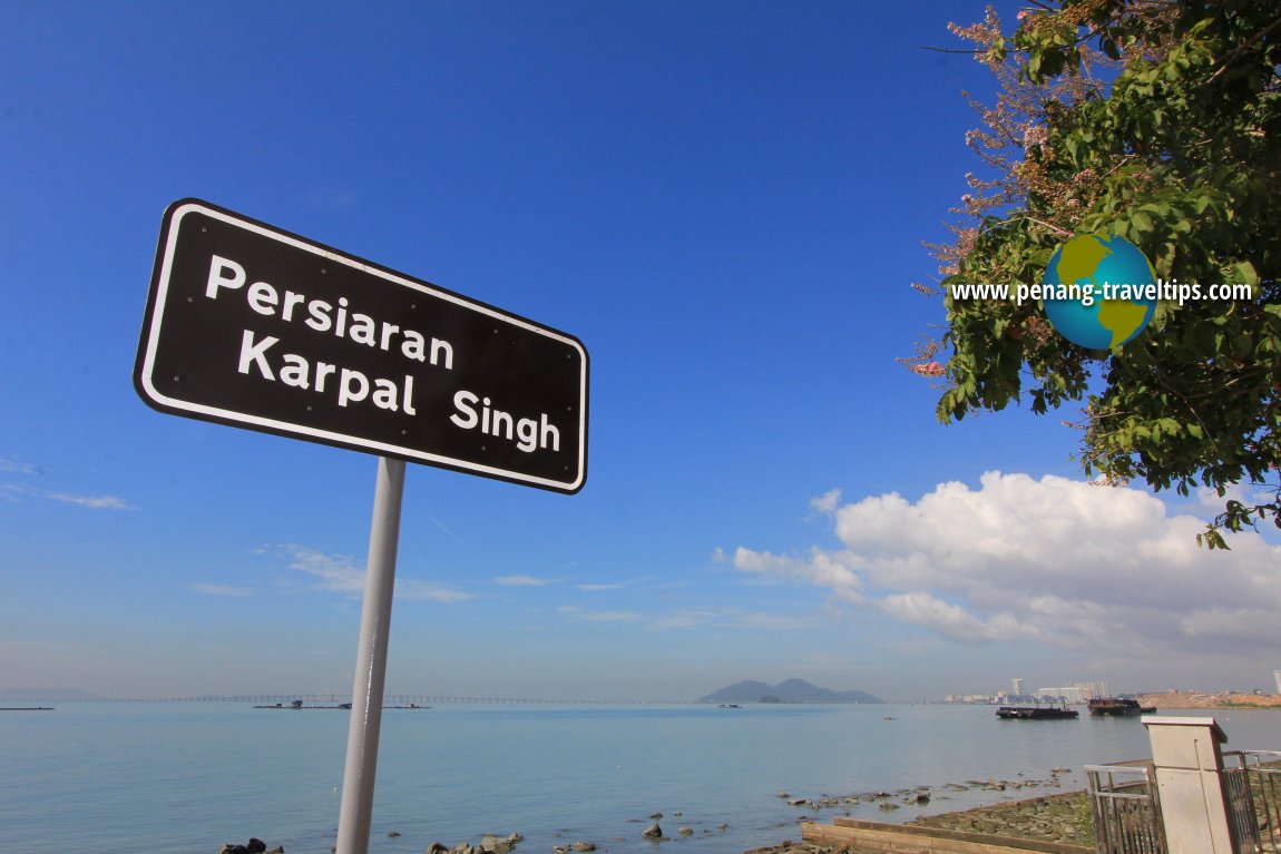 Persiaran Karpal Singh signboard