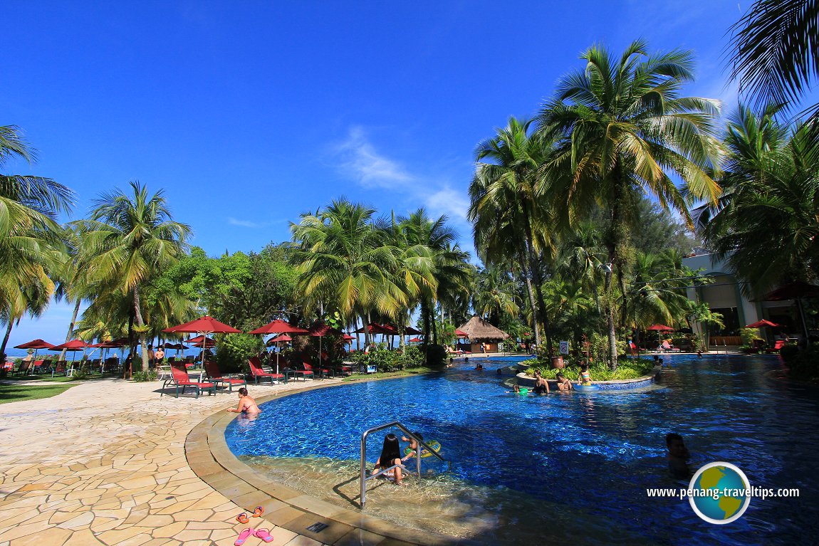 Poolside at Parkroyal Penang