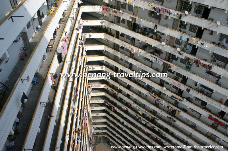 Interior of PPR Jalan Sungai