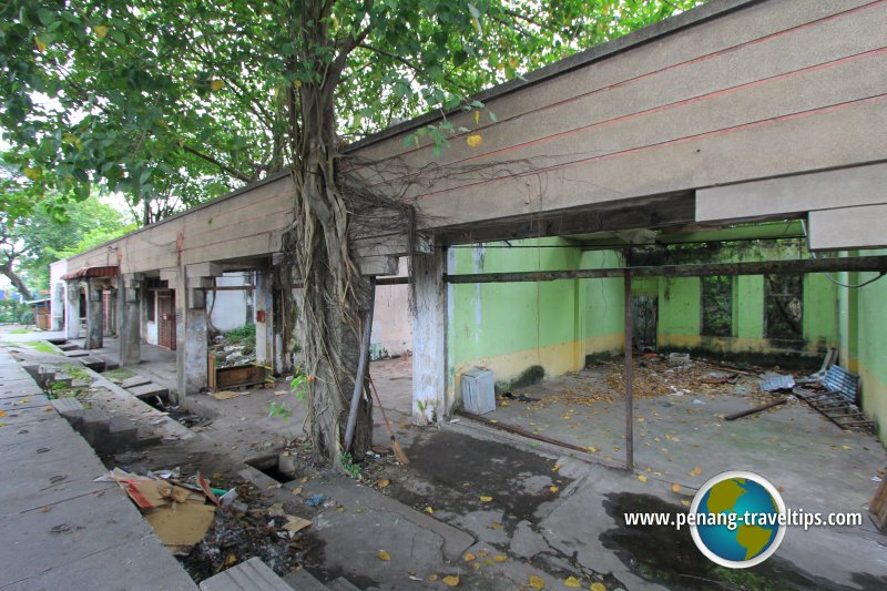 The now disused Prai Market arcade