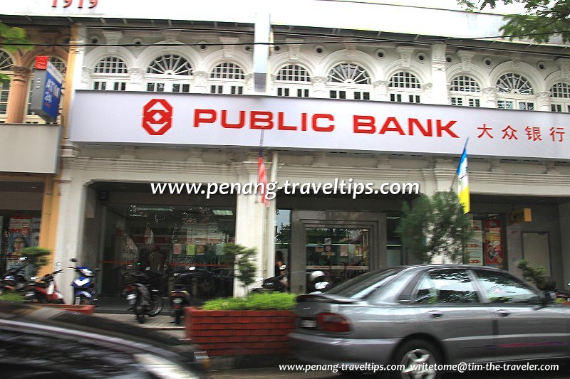 Public Bank branches in Penang