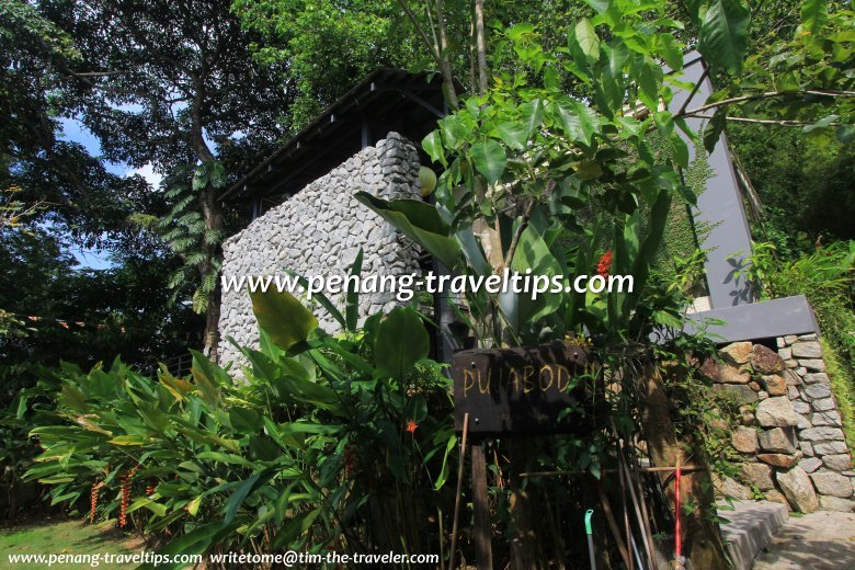 Pujabodhi prayer area