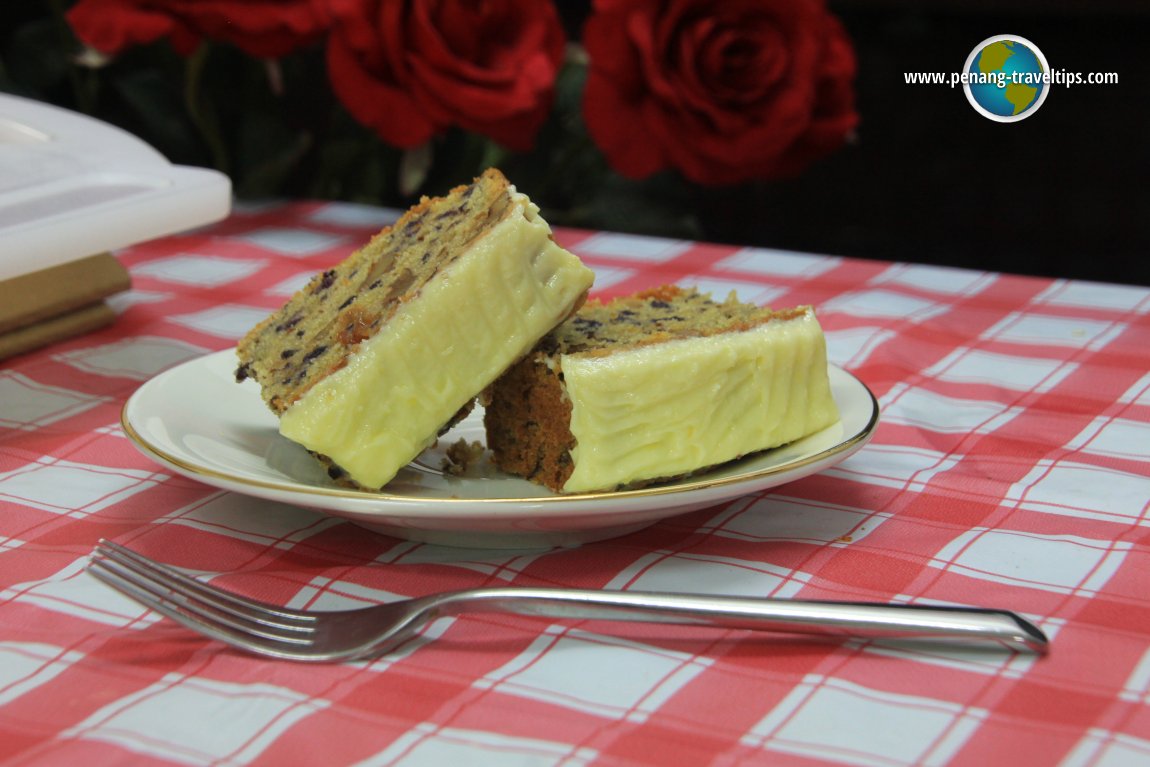 Our homemade Purple Carrot Cake