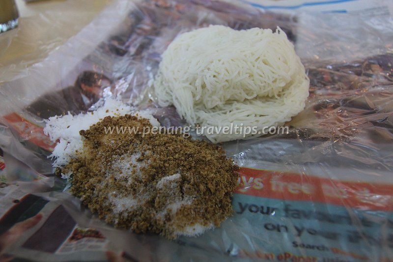 Jelutong Market putu mayong