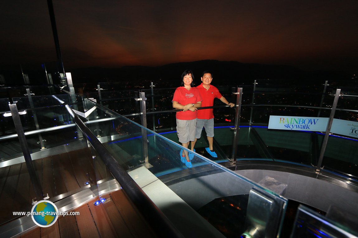 Rainbow Skywalk @ The TOP, Komtar