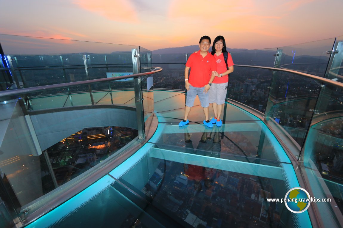 Rainbow Skywalk @ The TOP, Komtar