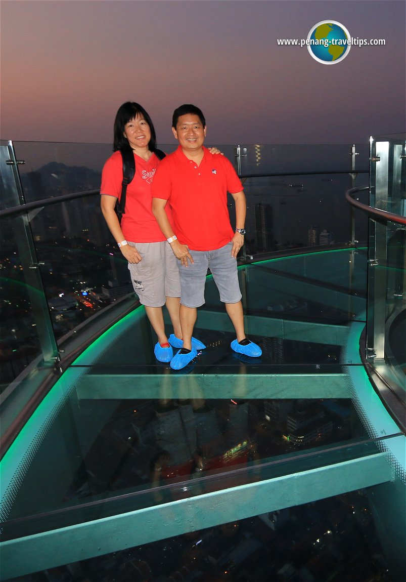 Rainbow Skywalk @ The TOP, Komtar