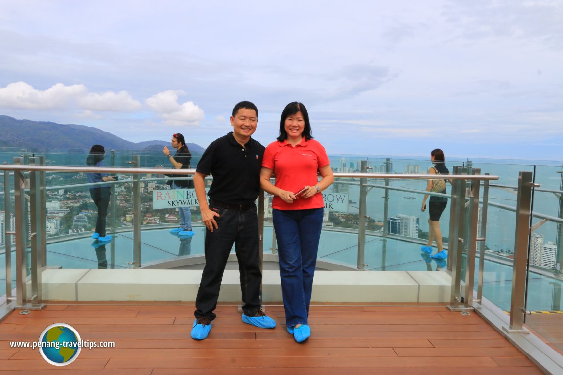 Rainbow Skywalk @ The TOP, Komtar