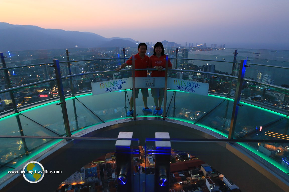 Rainbow Skywalk @ The TOP, Komtar