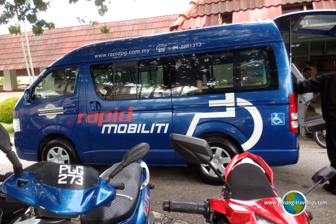 Rapid Mobiliti van