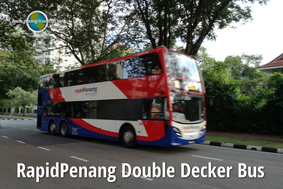 Rapid Penang Double Decker Bus