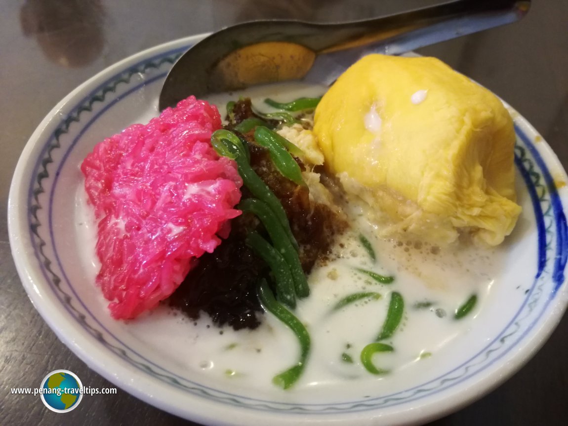 Red Chopsticks' Durian Cendol