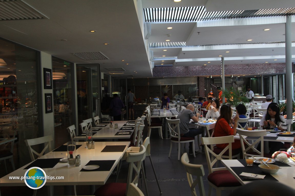 Restaurant interior, Hard Rock Penang