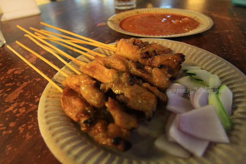 Satay at CF Food Court