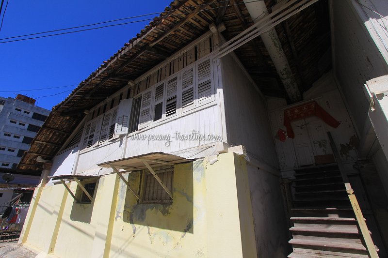 Semi-brick village house in George Town, Penang