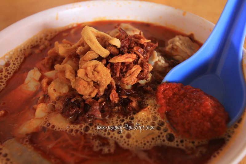 Seng Lee Cafe Hokkien Mee, close-up