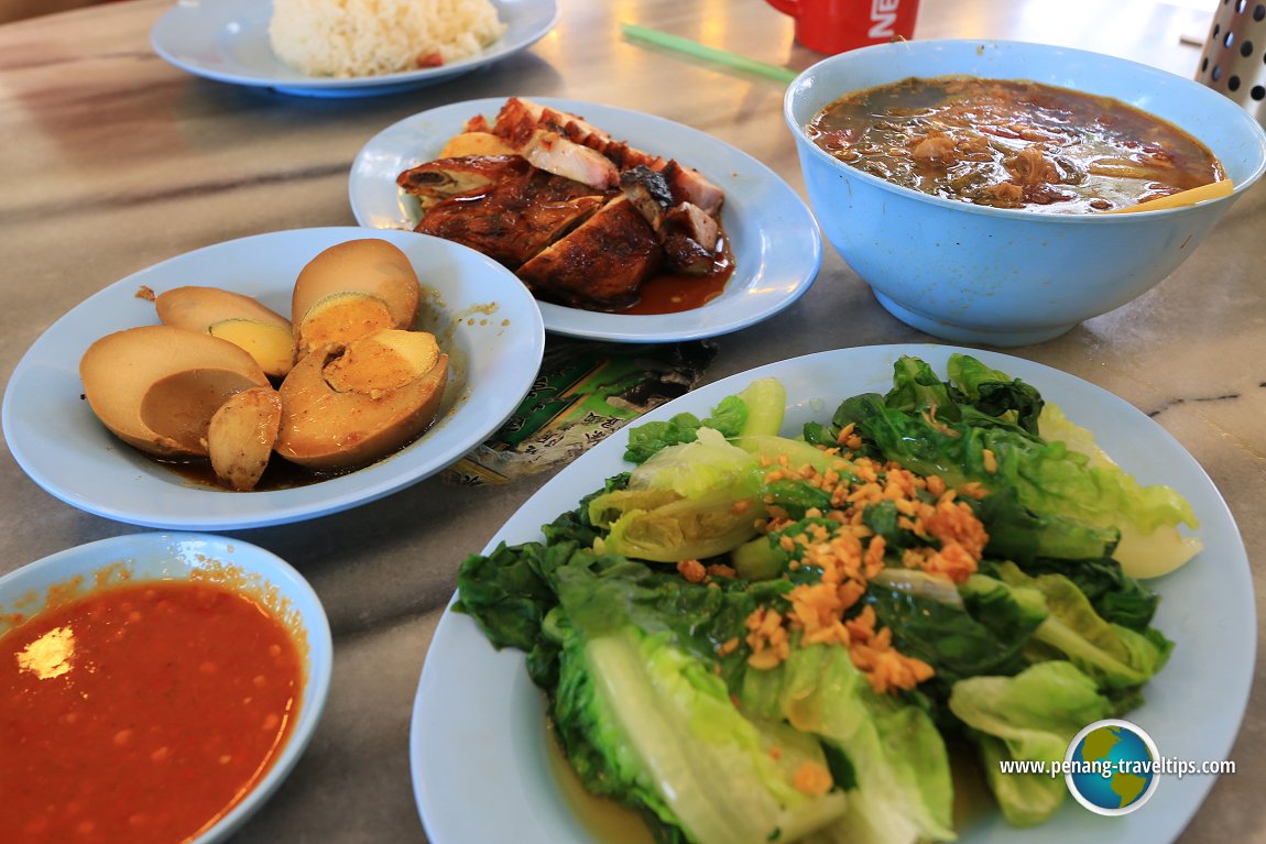 Lunch at Sin Nam Huat Burmah Road
