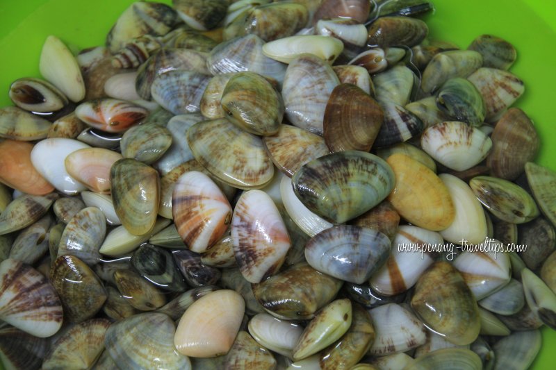 The uncooked siput remis