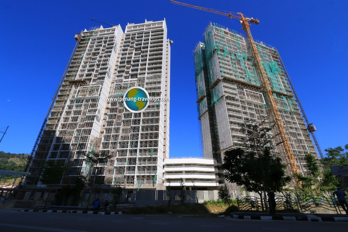 Skycube Residence under construction