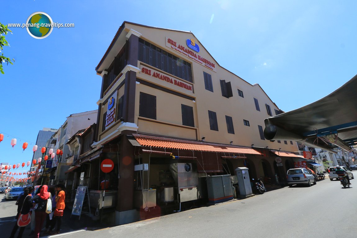 Sri Ananda Bahwan, Penang Street, George Town