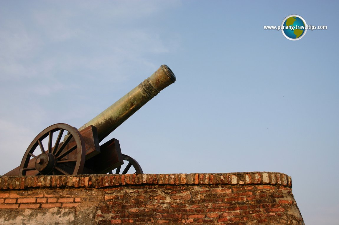 The Sri Rambai Cannon at Fort Cornwallis