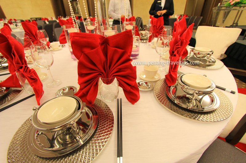 Wedding banquet table, The Wembley Penang