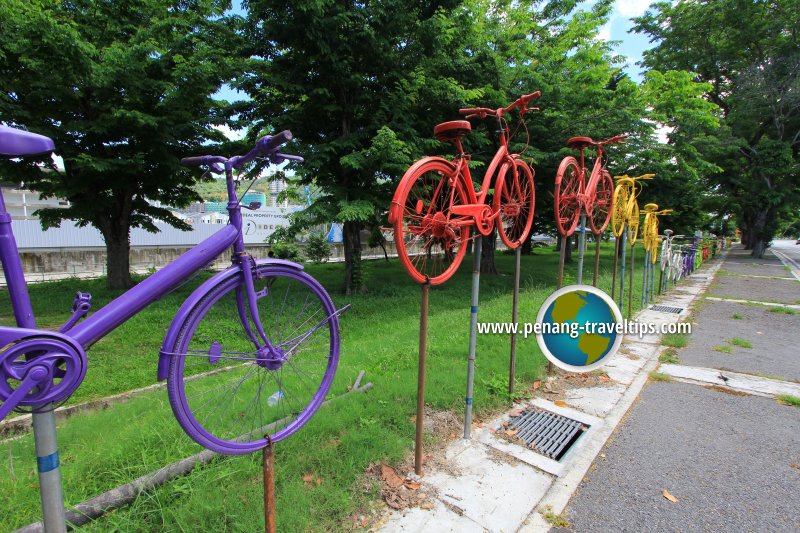 Sungai Ara Bicycles Sculpture