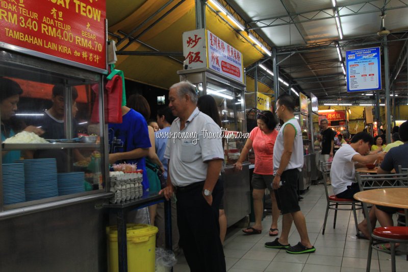 Stalls at Super Tanker Hawker Centre