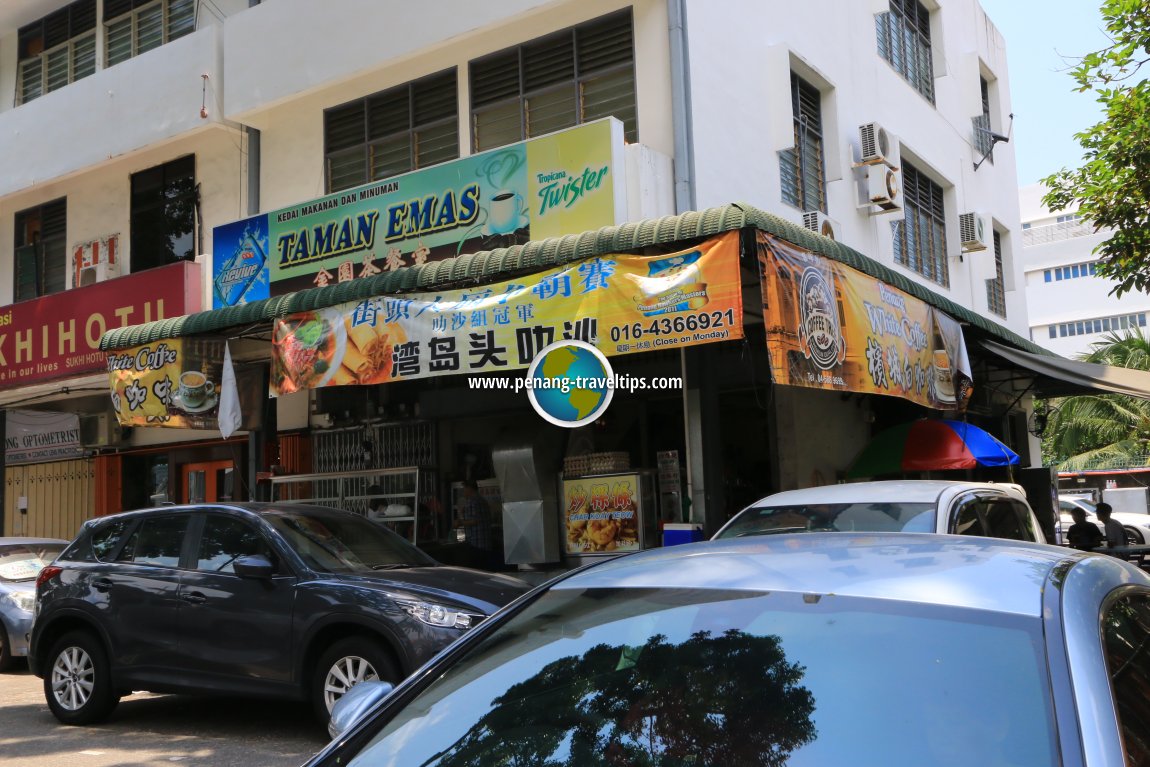 Kedai Makanan dan Minuman Taman Emas, Gottlieb Road, Penang