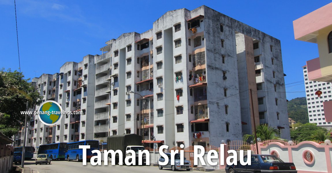 Block 88A of Taman Sri Relau Apartment, in Relau, Penang