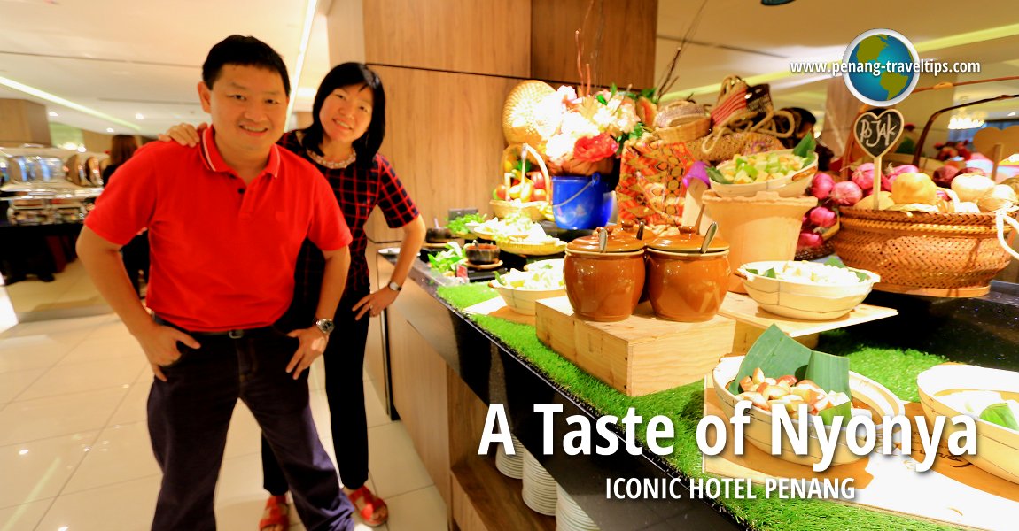 A Taste of Nyonya buffet dinner, Iconic Hotel Penang