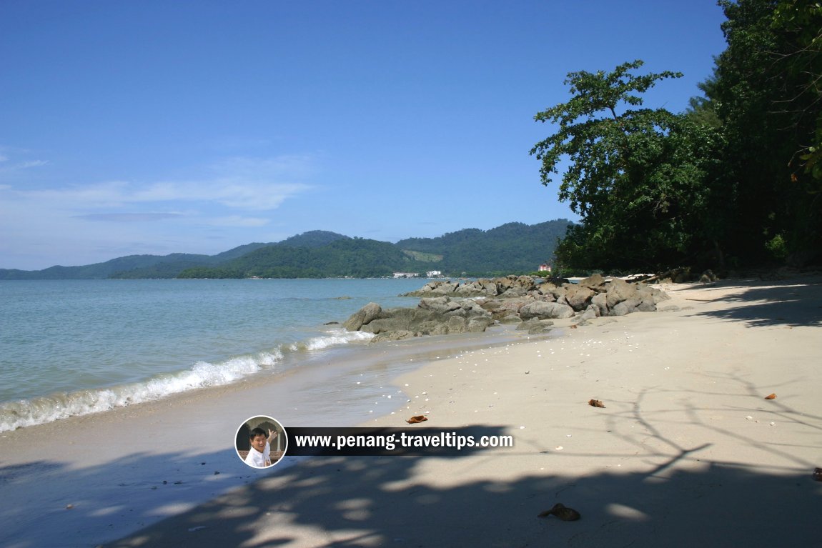 The beach at Sungai Batu