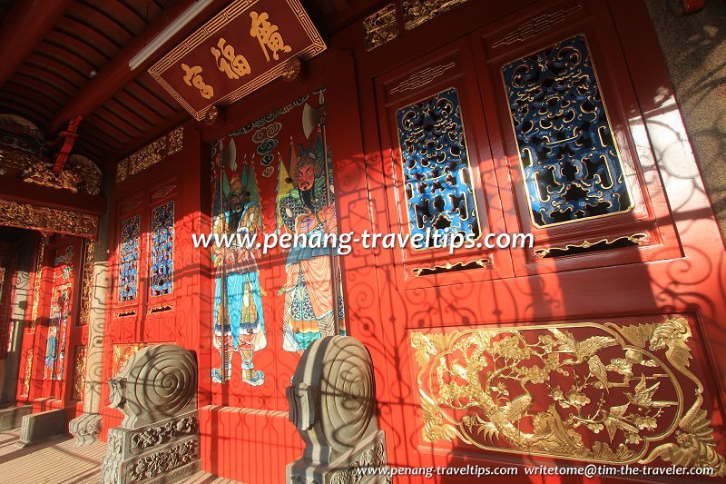 Main entrance to Kuan Im Teng, Temple of the Goddess of Percy, Penang