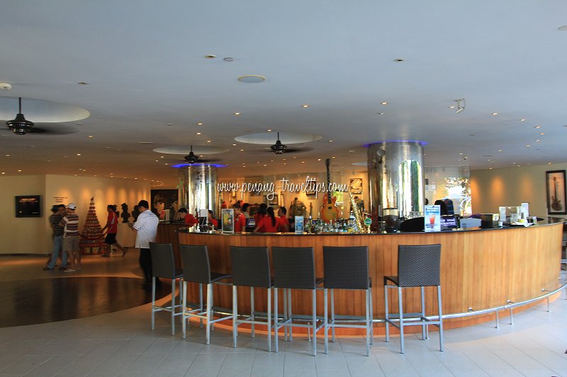 The bar at Hard Rock Hotel