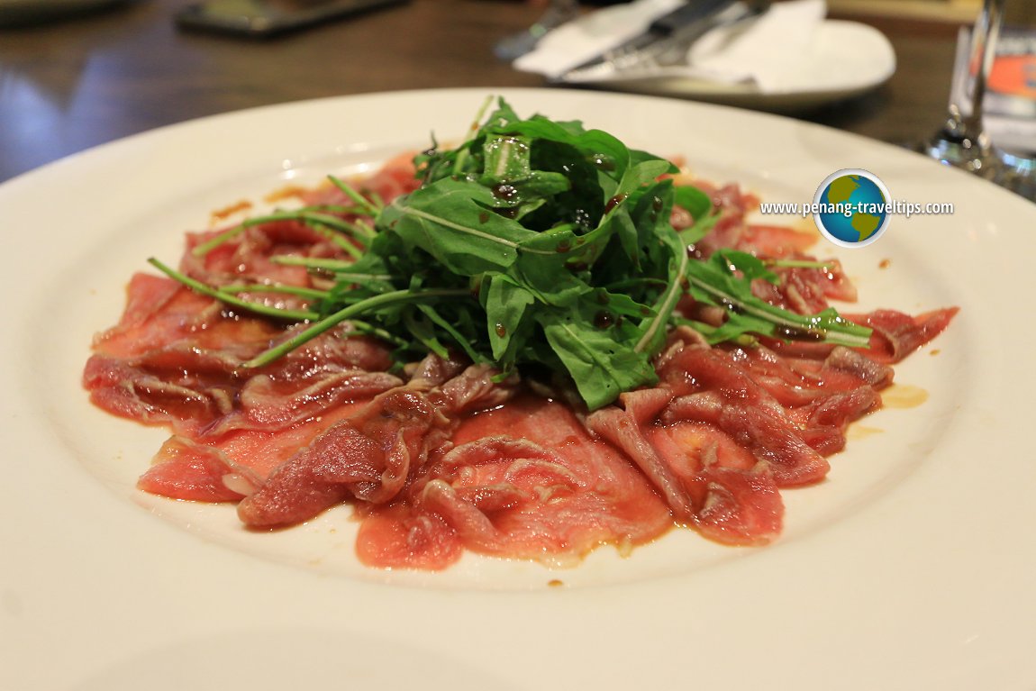 Ibérico Solomillo Carpaccio